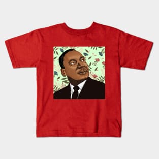 martin luther king illustration Kids T-Shirt